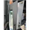 Image 2 : EXTERIOR FRENCH DOORS, WITH INTERNAL BLINDS, ONE PANE IS REMOVED