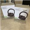 Image 1 : 2 PAIRS OF AVANTREE ENSEMBLE WIRELESS TV HEADPHONE SET, CHARGING DOICK WITH TRANSMITTER , RETAIL $13