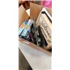 Image 2 : BOX OF PS3 CONTROLLER CHARGER FISH PUZZLES AND MORE