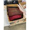 Image 2 : BOX FULL OF SCARVES, AND ASSORTED COLLECTIBLE DOLLS