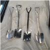 Image 2 : NEW 4PCS, PORTABLE STAINLESS STEEL SPOON, CREATIVE DESSERT WATERMELON SPOON, FRUIT SPOON SOUP SPOON,