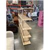 Image 2 : MODERN MAPLE STORAGE UNIT, 73 INCH WIDE X 64 INCH TALL