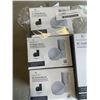 Image 2 : 6 WASSERSTEIN AC OUTLET MOUNTS - 3 FOR GOOGLE NEST MINI AND 3 FOR ECHO DOT
