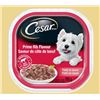 Image 1 : NEW CASE OF CESAR PRIME RIB WET DOG FOOD, 24 PIECES BEST BEFORE 01/15/26