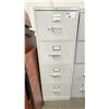 Image 2 : LOT OF 3 BEIGE 4 DRW. LEGAL VERTICAL FILE CABINETS