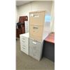 Image 2 : LOT OF 3 LEGAL SIZE 2 DRW VERTICAL FILE CABINETS