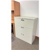 Image 1 : ITEMS IN OFFICE INC. 3 CHAIRS, 3 DRW. LATERAL FILE CABINET, CONTENTS ON TOP OF FILE CABINETS, 2