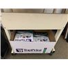 Image 5 : HP LASERJET 5200DTN COMMERCIAL LASER PRINTER ON A MOBILE STAND WITH HALF A BOX OF PRINTER PAPER