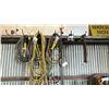 Image 2 : GROUP OF EXTENSION CORDS, LIGHTED ELECTRICAL CORDS, BAR CLAMPS AND MISCELLANEOUS ITEMS