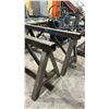 Image 2 : 2 WELDED STEEL SAW HORSES -APPROX. 5 1/4FT ACROSS X 2 1/2FT HIGH