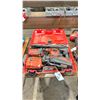 Image 1 : HILTI MODEL TE 30-A36 CORDLESS CONCRETE DRILL WITH CASE & DRILL BITS