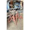 Image 1 : GROUP OF 7 RIDGID PIPE WORK STANDS