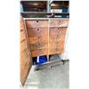 Image 2 : WOODEN 10 DRAWER TOOL STORAGE CABINET WITH CONTENTS
