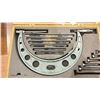 Image 2 : MITUTOYO MICROMETER SET NO.104 - 138 (6"-11") IN WOODEN CASE