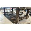 Image 3 : 2" THICK STEEL TOP HEAVY DUTY WORK TABLE (APPROX.9FT ACROSS X 4 1/2FT WIDE X 2 3/4FT HIGH)