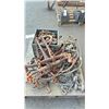 Image 3 : PALLET OF ASSORTED CINCHES, CHAIN, BRAIDED CABLE LIFT LINES AND LIFT HOOKS