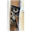 Image 3 : PALLET OF ASSORTED LARGE GAUGE BOLTS/NUTS AND WASHERS