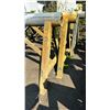 Image 3 : GROUP OF 6 STEEL SAWHORSES APPROX. 5'W X 2.5'H