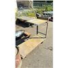 Image 2 : METAL 2 TIER MOBILE UTILITY CART, STEEL + CONCRETE COMPACTING PLUNGING BLOCK, METAL 4'W X 2.5'D 4