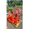Image 1 : PALLET OF ASSORTED TRAFFIC SAFETY CONES