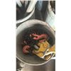 Image 6 : 5 METAL 5 GALLON BUCKETS FILLED WITH ASSORTED CHAIN, HOOKS, HOISTS & MISCELLANEOUS