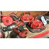 Image 4 : GROUP OF ASSORTED MILWAUKEE POWER TOOLS