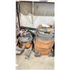 Image 2 : 2 RIDGID WET/DRY SHOP VACUUMS