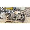 Image 2 : PALLET OF LATHE PARTS & ACCESSORIES - CHUCKS, CENTERS & OTHER RELATED LATHE PARTS