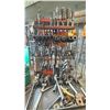 Image 3 : MOBILE TOOL STORAGE RACK FULL OF DRILL BITS, CUTTERS & OTHER MACHINE RELATED TOOLS