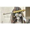 Image 3 : OXYACETYLENE HOSE LINE WITH GAUGES & 2 TORCHES