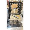 Image 3 : GROUP OF 7 SMALL PARTS ORGANIZER CABINETS & CONTENTS - DRILL BITS, TAPS, NUTS, BOLTS & ASSORTED