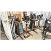 Image 1 : GROUP OF 7 ASSORTED STEEL MATERIAL ROLLERS & WORKSTANDS