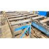 Image 4 : STEEL ASSEMBLY LINE ROLLER CONVEYOR - APPROX. 15'L & 7'L