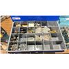 Image 4 : BLUE ULINE 4 DRAWER PARTS ORGANIZER WITH CONTENTS