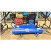 Image 1 : QUINCY CONTRACTORS DUAL TANK AIR COMPRESSOR WITH HONDA GX-160 5.5HP MOTOR