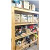 Image 9 : WOODEN STORAGE SHELF & CONTENTS - HILTI ITEMS, TOOLS, ANCHORING ADHESIVE, ASSORTED ABRASIVE CUT OFF
