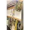 Image 4 : LARGE LOT OF BRAIDED ROPE, LIFT LINES, RIGGING CHAINS, BRAIDED CABLE & ASSORTED MISCELLANEOUS