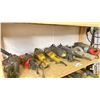 Image 1 : SHELF LOT OF ASSORTED POWER TOOLS
