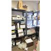 Image 2 : 6 ASSORTED SHELVING UNITS ( METAL & WOOD ) WITH ASSORTED MISCELLANEOUS