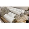 Image 2 : PALLET OF WHITE PACKING PAPER ROLLS