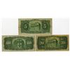 Image 2 : Bank of Montreal, 1938 to 1942, Issued Banknote Trio