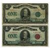 Image 1 : Dominion of Canada, 1923, Lot of 2 Issued Banknotes