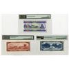 Image 2 : Canada & Falkland Islands, 1954 and 1984, Lot of 3 Issued Banknotes