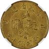 Image 2 : China: Fengtien Province, 10 Cash, 1904, Brass, Y-89, Fengtien "Fung-tien", NGC Graded UNC Details (