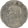 Image 1 : China: Republic, 1 Dollar, YR23 (1934), Silver, Y-345, L&M-110, Junk, NGC Graded AU Details (CLEANED