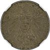Image 1 : China: Kiau Chau, 10 Cents, 1909, Copper-Nickel, KM#2,  NGC Graded AU 58.