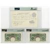 Image 2 : Bank of England, ND (1949-55) and 1950, Issued Banknote Trio.