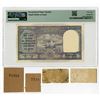 Image 2 : Princely States of India and Reserve Bank of India, ND (1939-1943), Group of Issued Notes