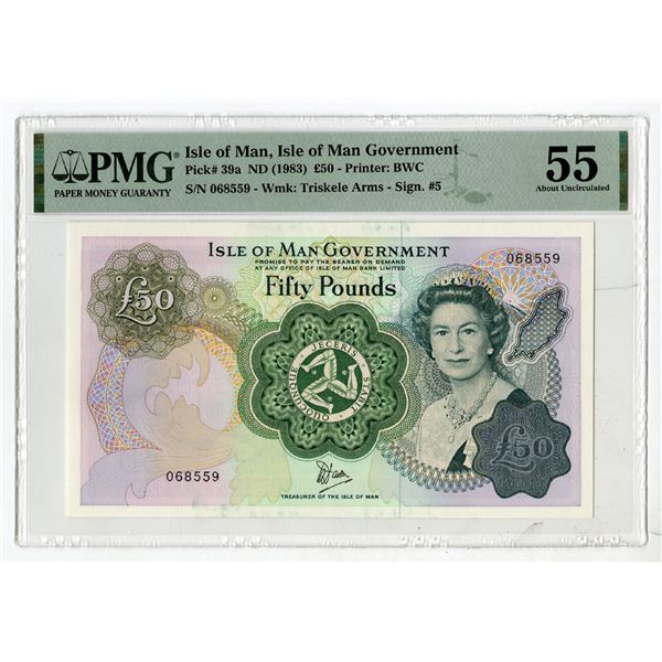 Isle of Man Government, ND (1983), Issued Banknote