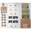 Image 1 : Russia & Eastern European Assortment of Banknotes, and Stamp Currency, 1880-1950s